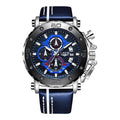 LIGE Legacy Watch - Blue & Silver
