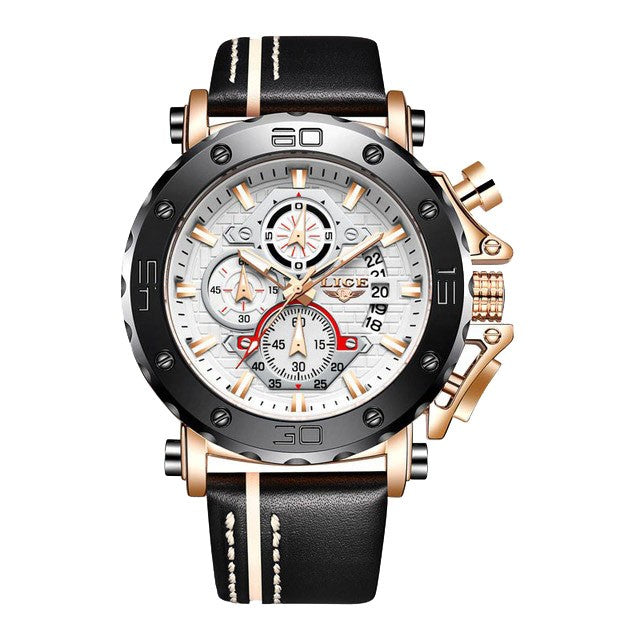 LIGE Legacy Watch - White & Gold