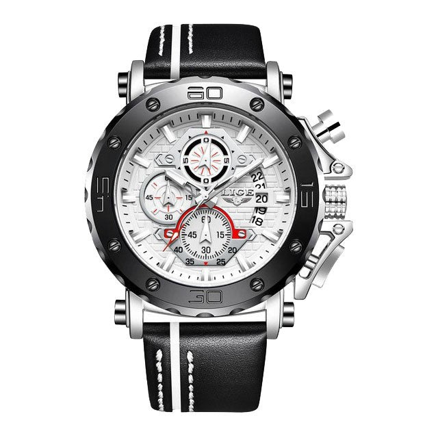 LIGE Legacy Watch - White & Silver