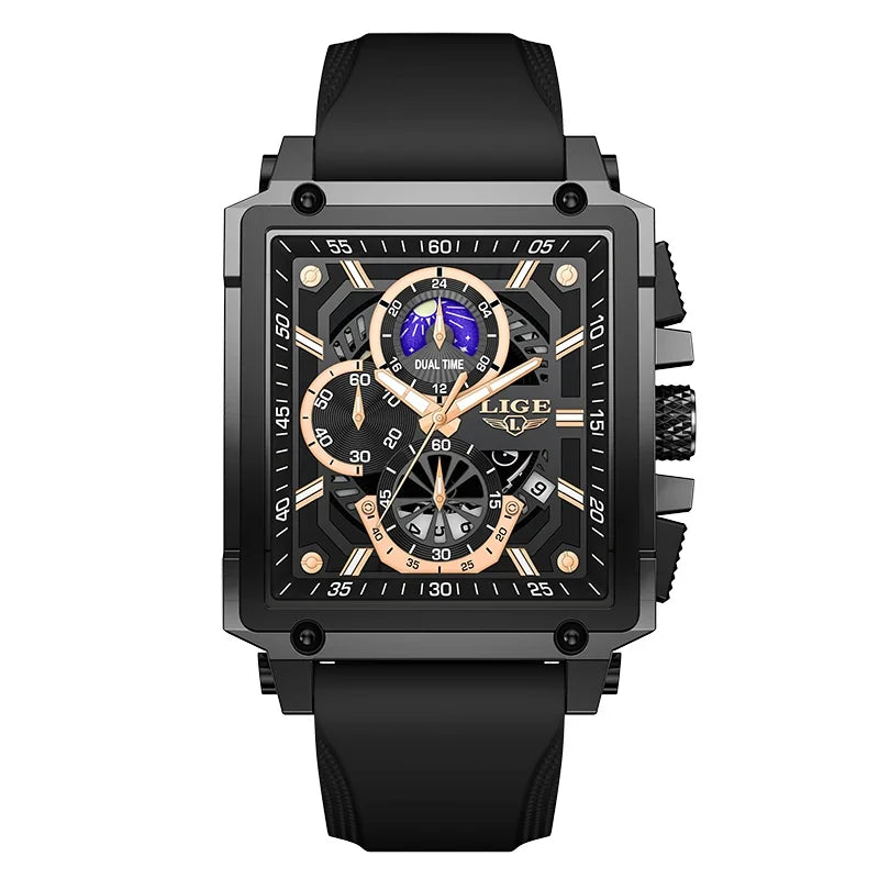 LIGE Orvian Watch - Black