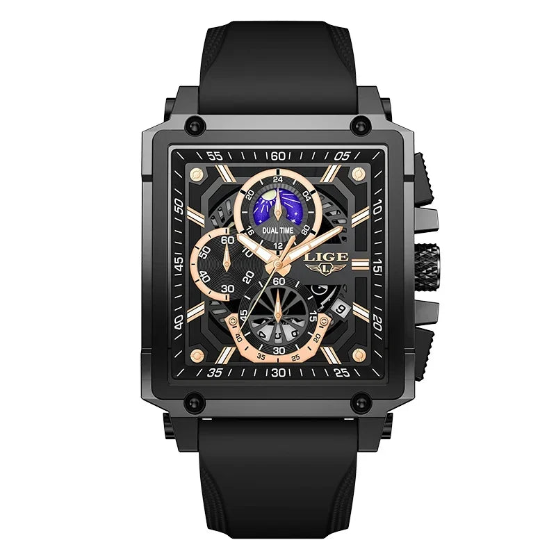 LIGE Orvian Watch - Black
