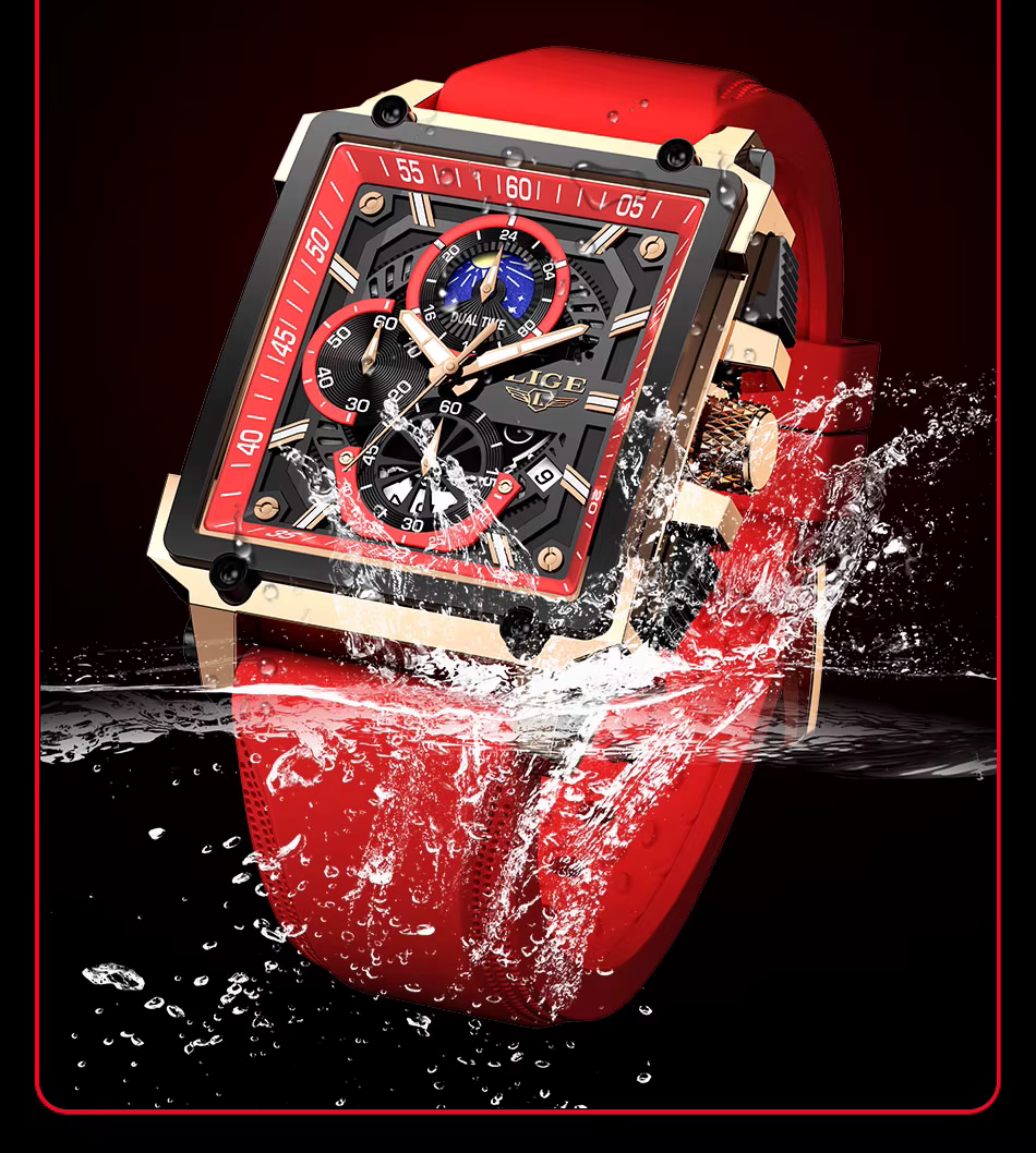 LIGE Orvian Watch water resistance